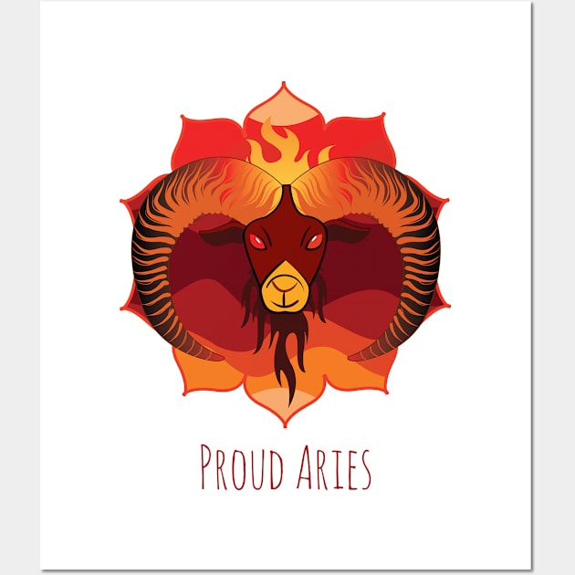 Proud Aries Wall Art by emma17